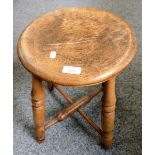 A pine stool