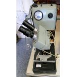 Ex MOD Watson Micro System 70, electrically operated binocular microscope