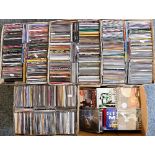 Five boxes of CDs