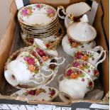 A Royal Albert 'Country Roses' tea-service