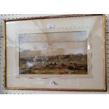 J. Price (late 19th century) signed watercolour, sheep grazing by fallen trees