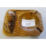 A Mouseman ashtray