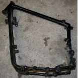 A 1960's AJS model 16 frame; Frame number 026008. Sold with AMC paperwork suggesting the engine