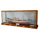 A scratch built model of the Hull sidewinder fishing trawler "Lord St Vincent", No.H261 by L.