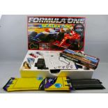 Scalextric - Formula One Set, boxed, two packs of Advanced Track System, boxed Hump Back Bridge etc