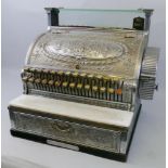 An American National cash register, early 20th century, by The National Cash Register Company, the