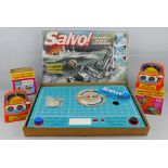 A Palitoy Parker Salvo! game of Sea Warfare, boxed, and two Matchbox Superfast Superbooster