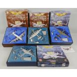 Corgi - Aviation Archive - four die-cast models, Lockhead Constellation TWA, Avro York RAF, Avro