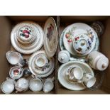 Queen's China, Royal Horticultural Society 'Hookers Fruit' pattern part dinner service, together