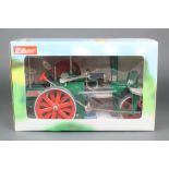 A Wilesco model steam roller, boxed and as new