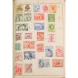 A stamp album of mint and used stamps A-I