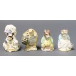 Three Beswick Beatrix Potter figures Mr Alderman Ptolmy 3" Samuel Whiskers 3" and Lady Mouse 3 1/2".