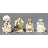 Three Beswick Beatrix Potter figures Mr Alderman Ptolemy 3" Samuel Whiskers 3" and Lady Mouse 3 1/2"