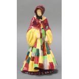 A Royal Doulton figure - The Parson's Daughter HN1564 10"h (some crazing)