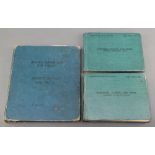 A Royal Canadian Air Force Pilots flying log book to Cyril Cooper 1st to 5th 1946, entries dating