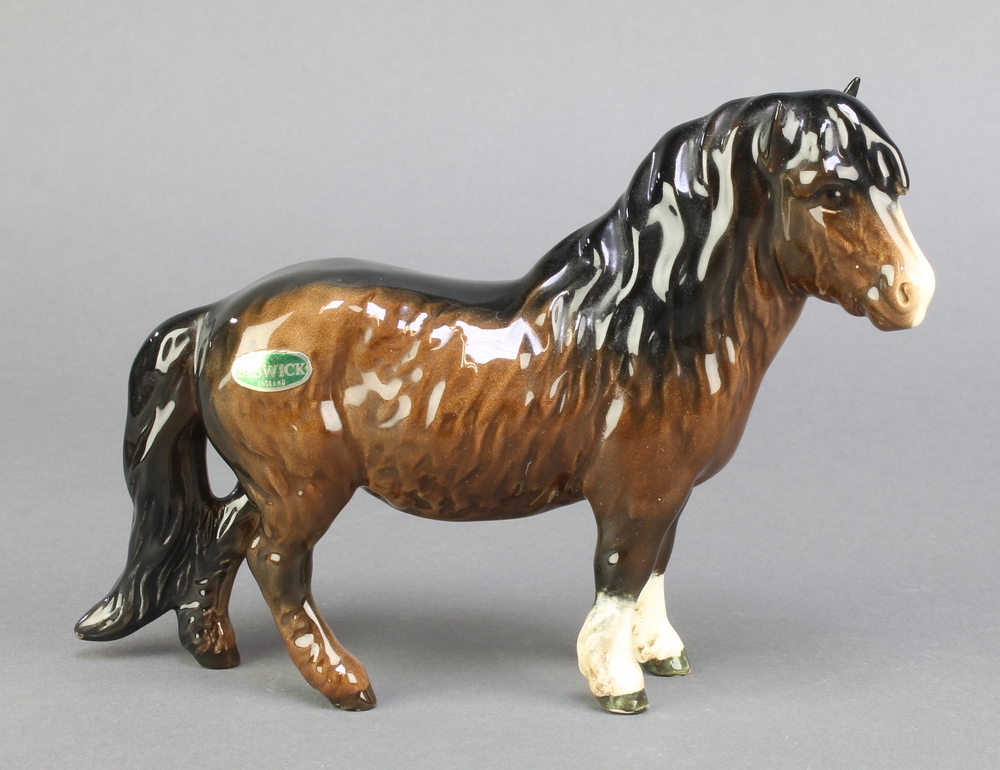 A Beswick figure of a Shetland Pony 9"