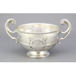 A silver 2 handled trophy cup Molesey Amateur Regatta Birmingham 1926, 180 grams 6"