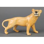 A Beswick figure Lioness facing right 2097, gloss, 5 3/4"