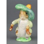 A Beswick Beatrix Potter figure Benjamin Bunny, 1st version (ears out, shoes out, pale green jacket)