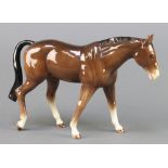 A Sylvac figure of a standing horse 3176 11"