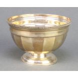 A silver pedestal bowl Sheffield 1924 140 grams
