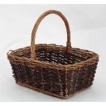 Wicker basket CONDITION: Please Note -  we do not make reference to the condition of lots within