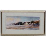 After BM Banning XX,
Limited Edition coloured print 41/500 ,
' September Morning, Caswell Bay '(