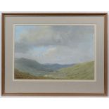 Alastair Paterson XX Irish ,
Watercolour ,
' Swaledale from the Askrigg Road ',