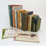 Books: A large collection of sporting books,