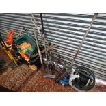 Large collection of assorted garden tools etc CONDITION: Please Note - we do not