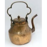 18thC Copper kettle CONDITION: Please Note - we do not make reference to the