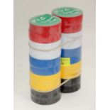 2 Pkts of plastic tape (10 rolls per pkt) CONDITION: Please Note - we do not make