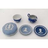 A small quantity of wedgewood jasperware items CONDITION: Please Note - we do not