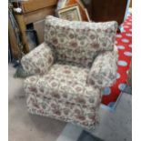 Upholstered armchair CONDITION: Please Note - we do not make reference to the