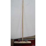 24" wide platform broom CONDITION: Please Note - we do not make reference to the