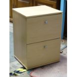 Small cabinet of two drawers CONDITION: Please Note - we do not make reference to