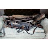 Heavy horse harness and other shire horse tack CONDITION: Please Note - we do not