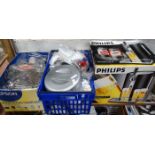 3 box of assorted brewing equipment, pumps,