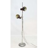 Vintage Retro : a Danish TS Belysning Aps double standard lamp ,