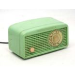 Vintage Retro : an Australian Astor Mickey' Breadloaf' radio , c.