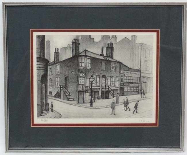 After LS Lowry, Limited Edition Print no 565/850,