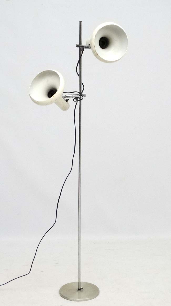 Vintage Retro : a Scandinavian double standard lamp ,