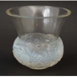 Lalique opalescent glass : ' Catalogue Raisonne des Vases , no.