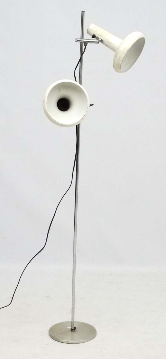 Vintage Retro : a Scandinavian double standard lamp , - Image 2 of 3