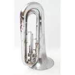 Musical Instruments : A ' Dynasty II ' marching Tuba by DEG Products , New Geneva , Wisconsin USA .