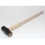 Large sledge hammer CONDITION: Please Note - we do not make reference to the