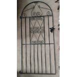 Wrought iron garden gate CONDITION: Please Note - we do not make reference to the