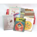 Box of assorted lace & needlework books CONDITION: Please Note - we do not make