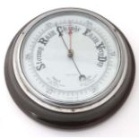 Aneroid barometer CONDITION: Please Note - we do not make reference to the