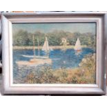 Monet print CONDITION: Please Note - we do not make reference to the condition of